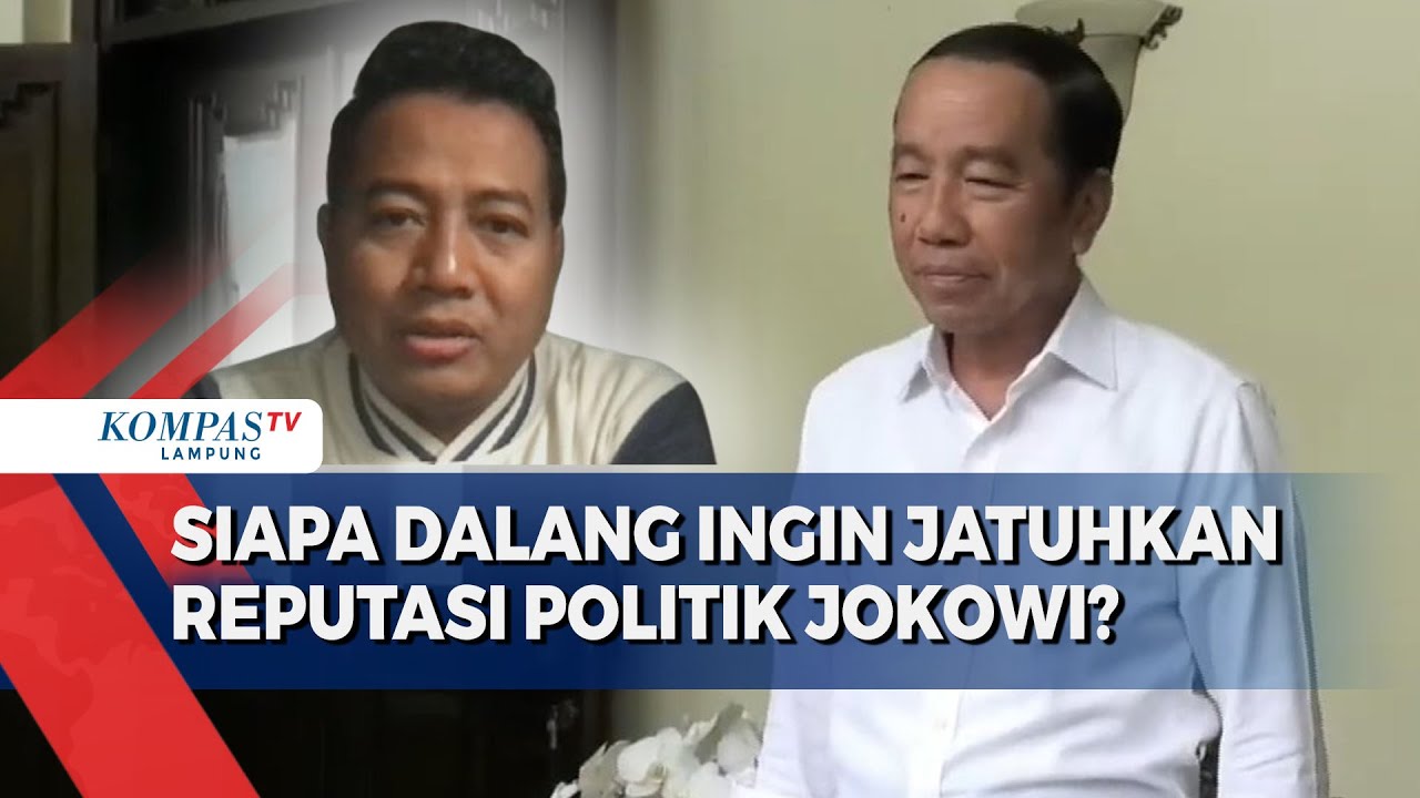 Siapa yang Ingin Jatuhkan Reputasi Jokowi? Ini Analisis Tajam Adi Prayitno