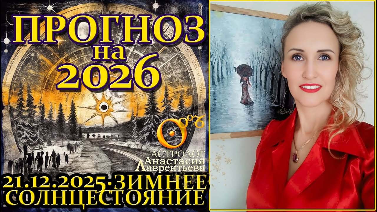 Прогноз на 2026 год. Зимнее Солнцестояние, Инициации и испытания/ Самый глубокий разбор. Обзор звезд