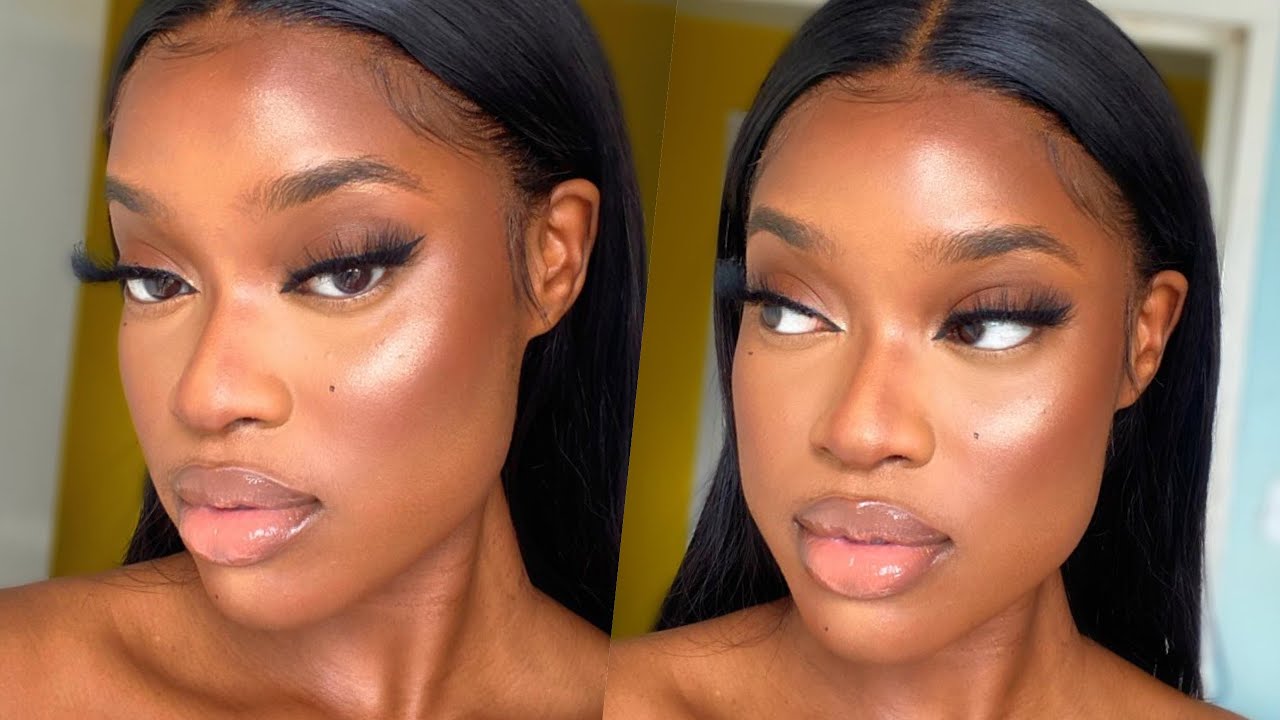 FLAWLESS FULL GLAM MAKEUP + MAKEUP REVOLUTION BRONZERS SWATCHES | GRWM