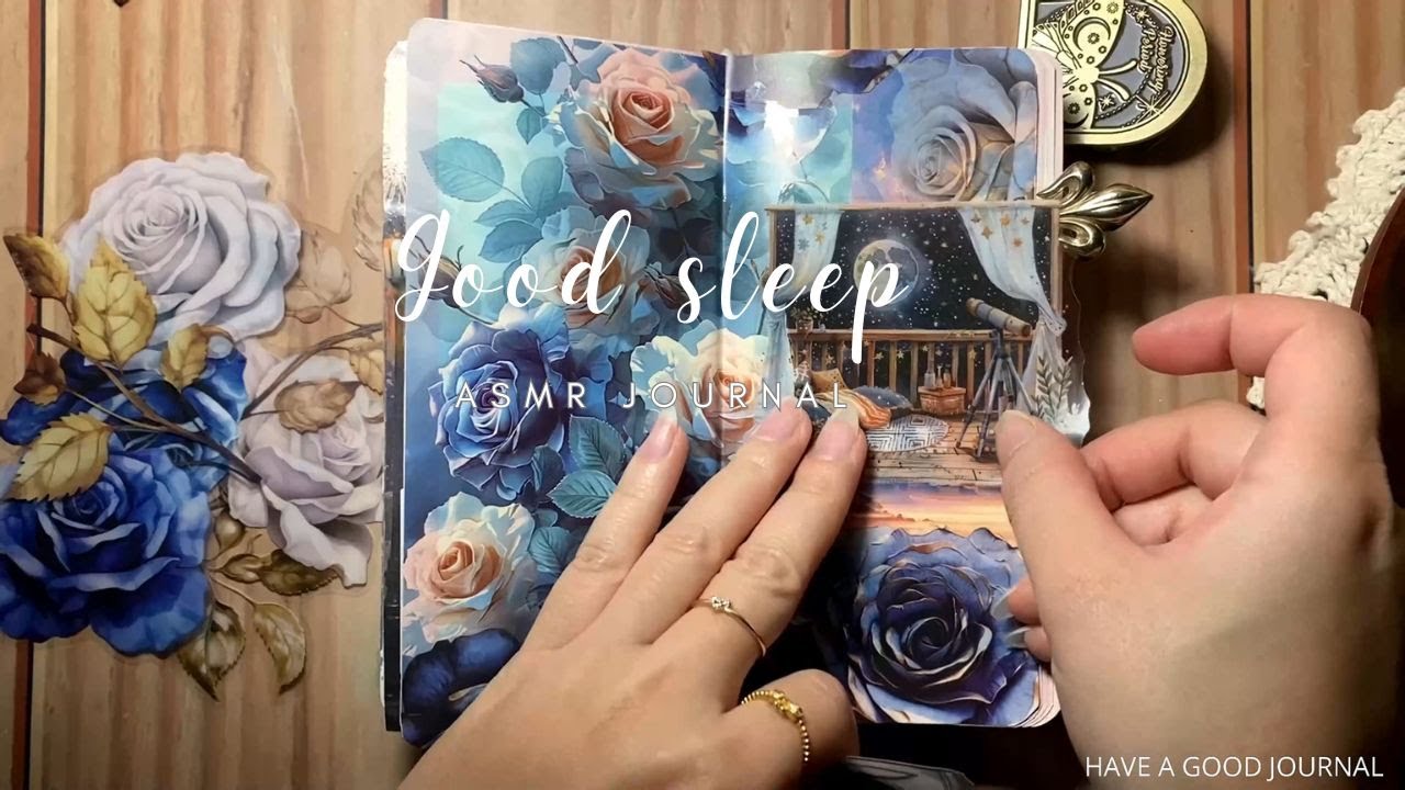 ASMR Journal | Good sleep | Have a good journal
