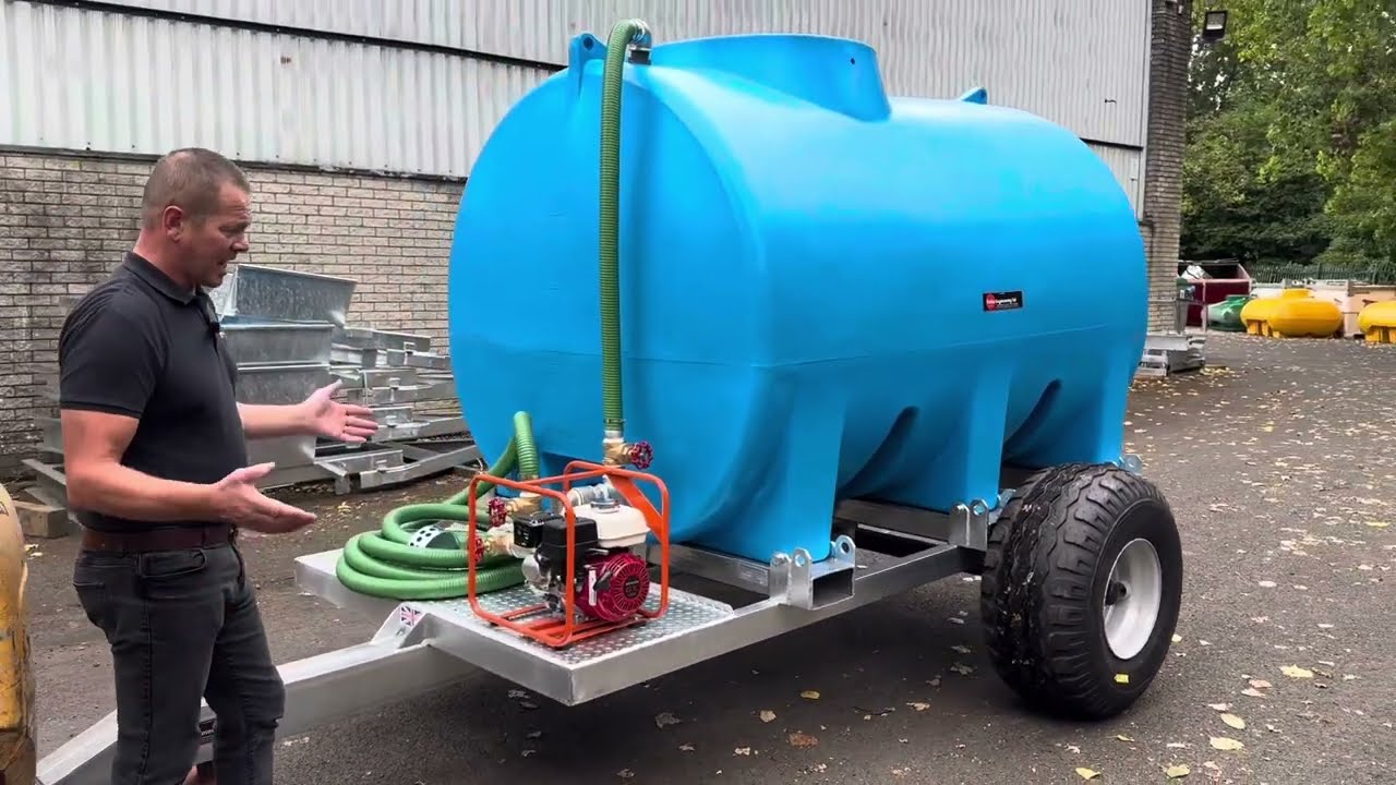 5000 litre dust suppression water bowser