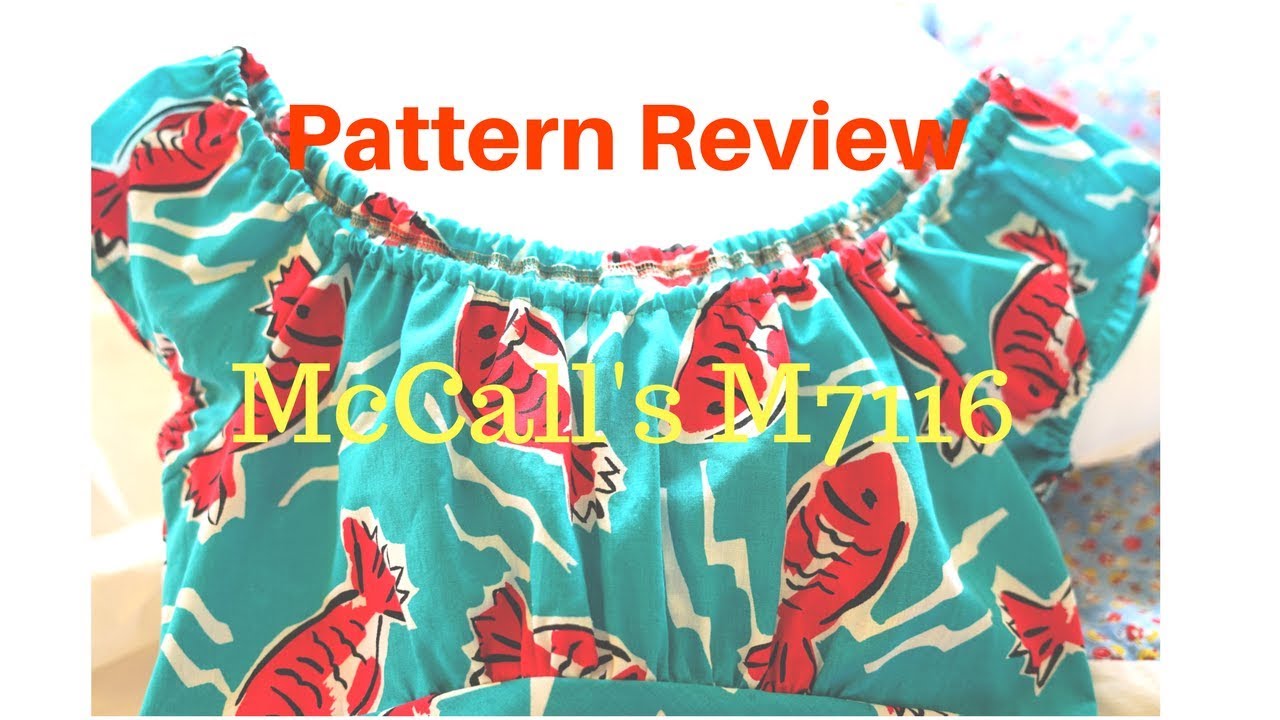 McCall's M7116 Pattern Review