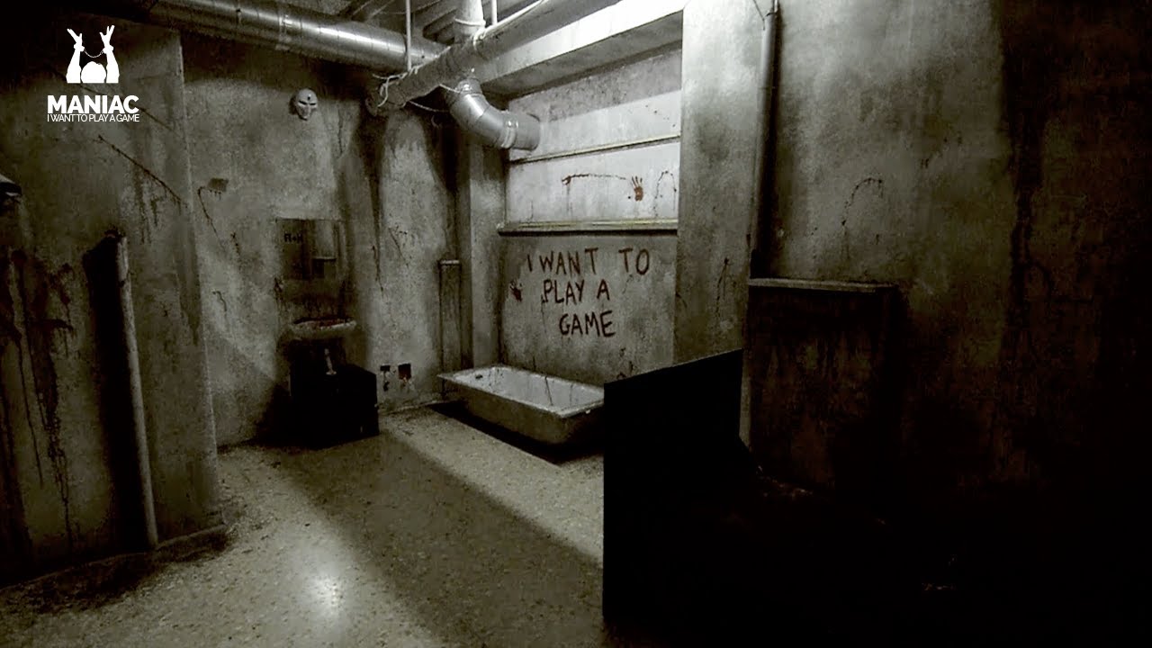 Maniac: I want to play a game | GAME OVER Escape Rooms