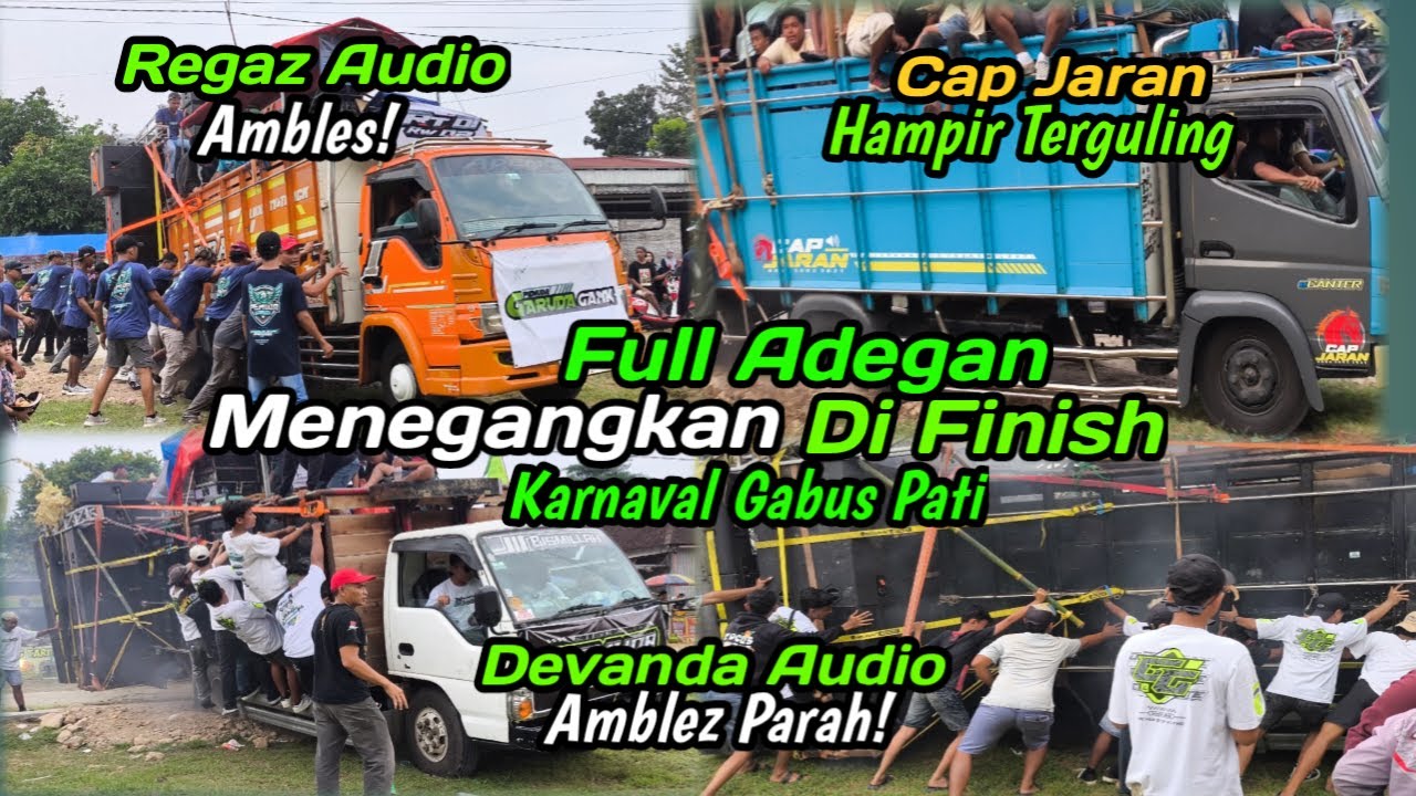 ADEGAN MENEGANGKAN 😱 Cap Jaran Hampir Terguling ❗Devanda Audio & Regaz Ambles Di Lapangan ❗