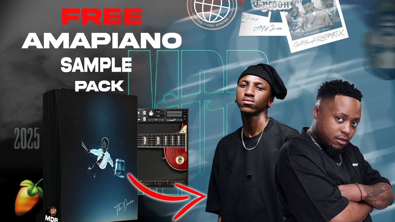 🔥[БЕСПЛАТНО]🔥Сэмпл-пакет Amapiano 2025 |🚌🎹☄️ | 