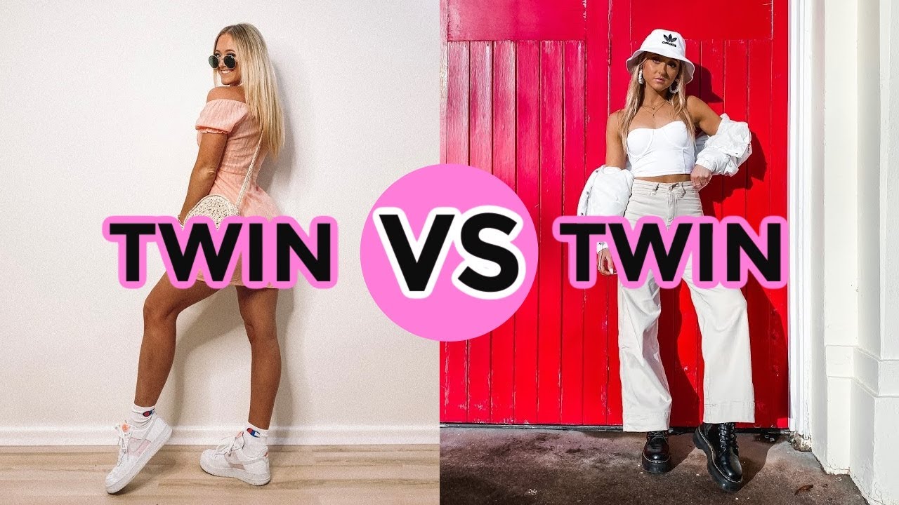 10 MINUTE FASHION CHALLENGE (TWIN VS TWIN)