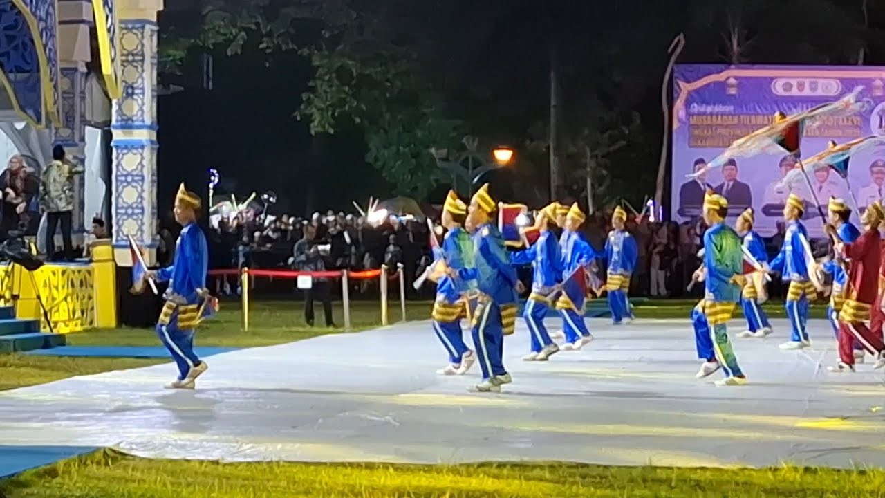Malam penutupan MTQ 2025 KAB.banjar,alun alun MTP kalsel,dgn acara sinoman hadroh ALHUSNA#hadroh#