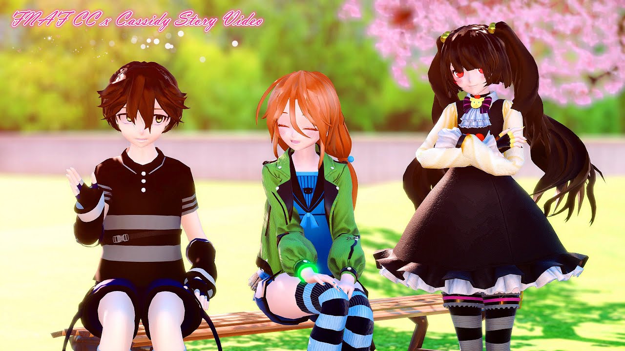 FNAF Cassidy Finds Out CC & Charlie Were Childhood Sweethearts?!😱💕Golden Freddy Duo Ship/MMD/3DAnime