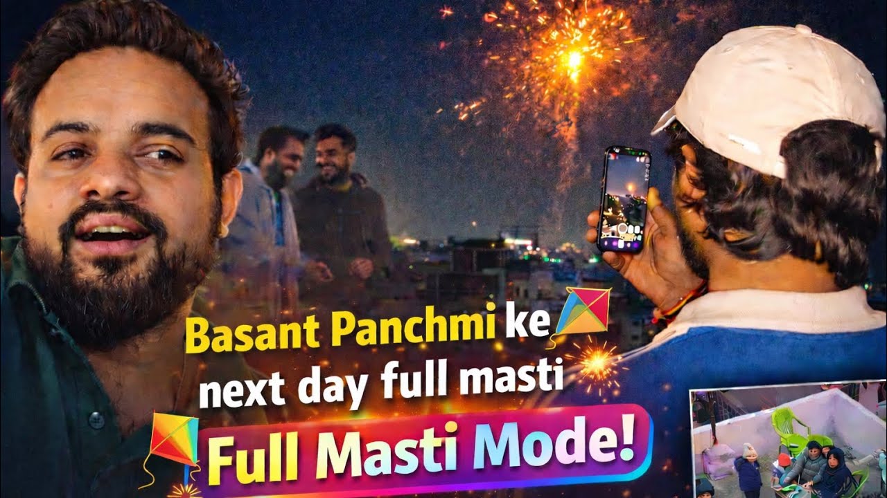 Basant Panchmi ke next day full masti 🪁💥