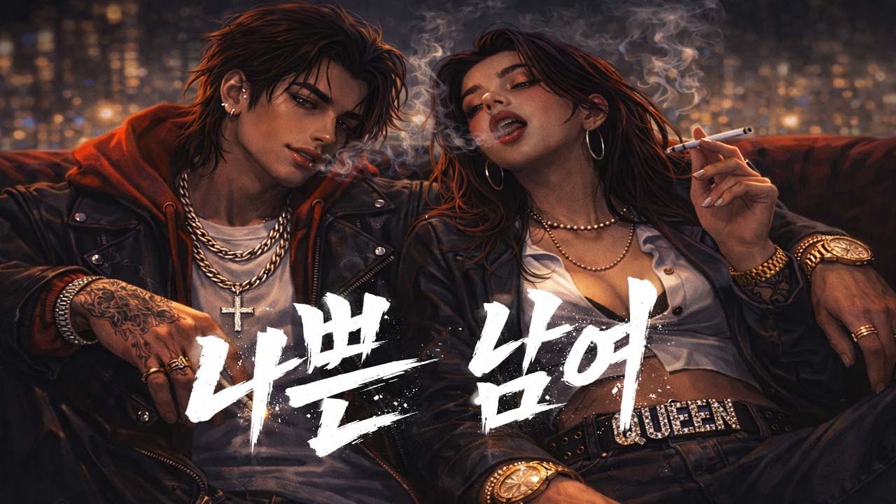 BAD BOY BAD GIRL│나쁜 남자에게 끌리고, 나쁜 여자에게 중독된다 (AI 랩) 클럽 힙합🔥