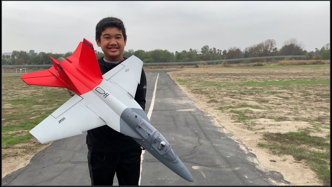 XFly T-7A Red Hawk 64mm EDF PNP - AWESOME BEGINNER JET!  Maiden Flight!