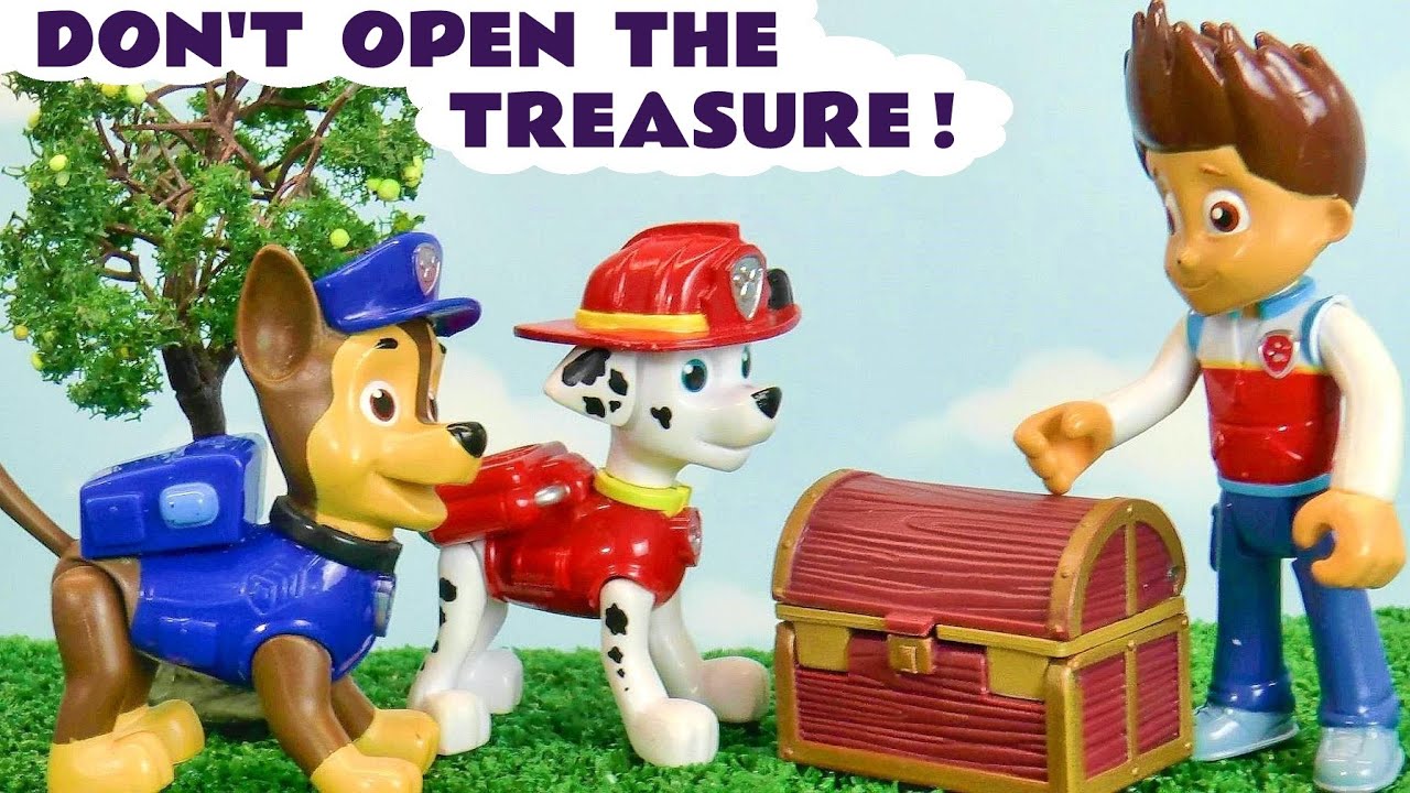 What Happens when the Pups Open The Treasure ?