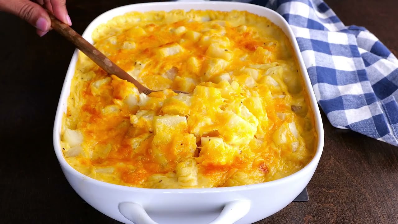 Картофель с сыром