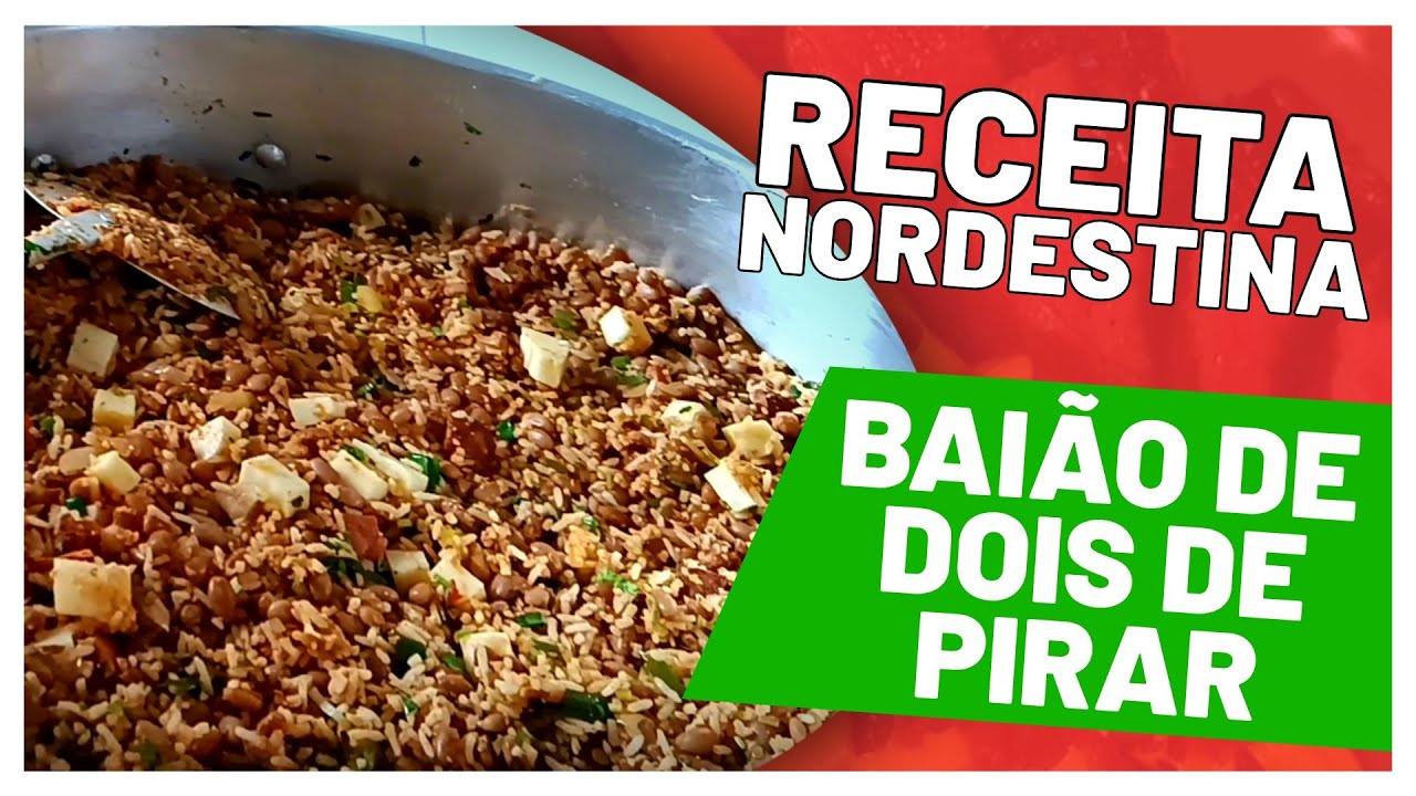 O melhor baião de dois que você já comeu! Vocês vão vender muito.