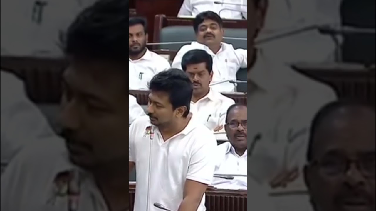 Opposition leaders Udhayanidhi Stalin's recent speech / DMK WhatsApp status
