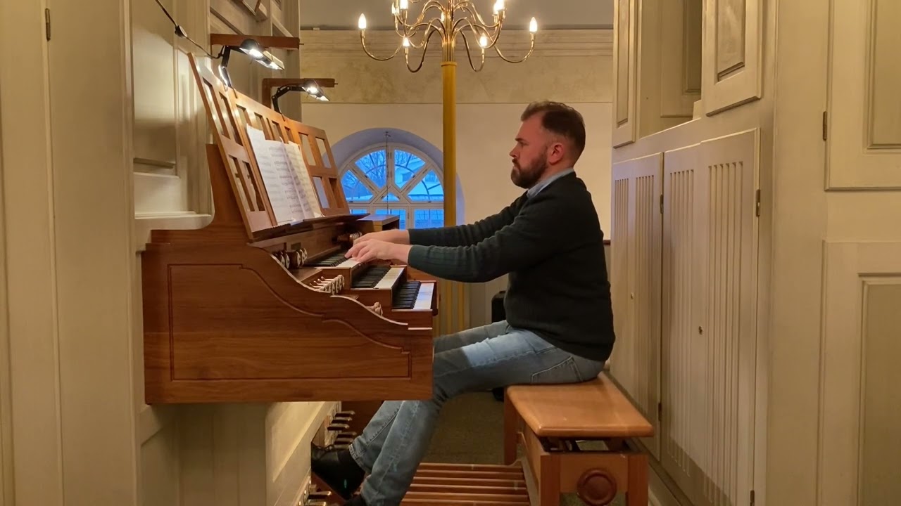 Cécile Chaminade: La Nef Sacrée - Offertoire (au Christ-Roi), Op. 171 No. 1. Henrik Berg, organ.