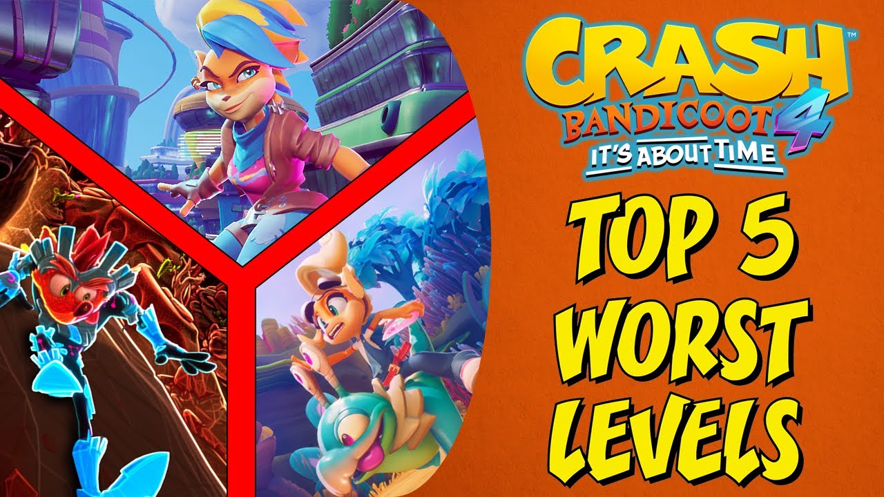 Crash Bandicoot 4: Its About Time - Top 5 Worst Levels