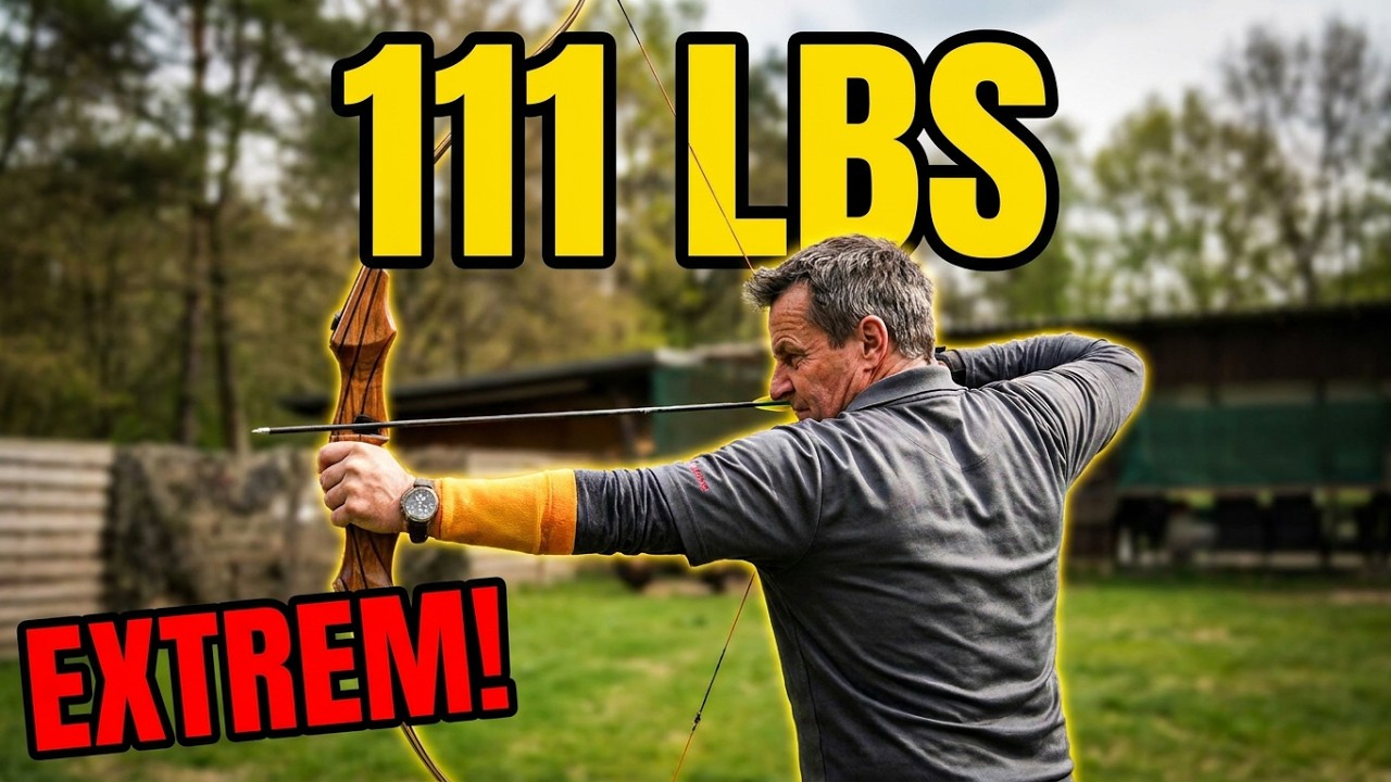 Bogensport Extrem 111 lbs Falkenholz Recurve Bogen Thomas Brugger | Extreme Archery (4)
