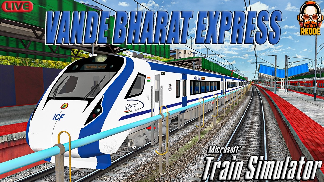 20704 YESVANTPUR - KACHEGUDA VANDE BHARAT EXPRESS | END TO END JOURNEY IN MSTS | RKODE GAMING
