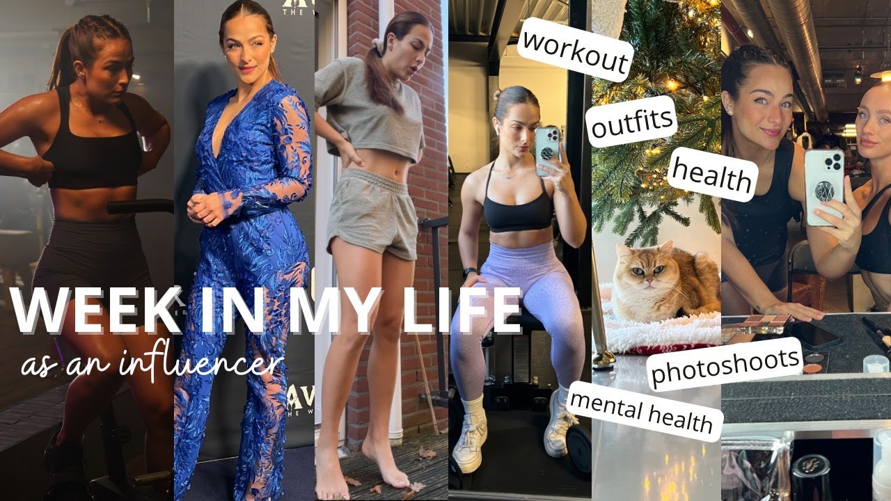 Productive week in my life | influencer 