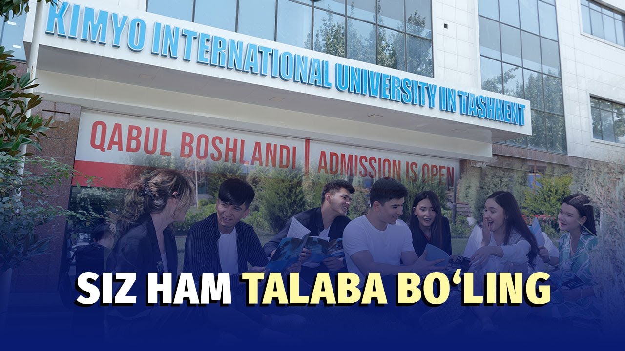Toshkent Kimyo xalqaro universitetida qabul boshlandi