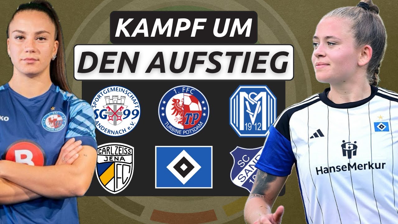 Wer schafft den Aufstieg?! Der große ZWEITLIGA-TEAM-CHECK! | ANALYSE 2. Frauen-Bundesliga