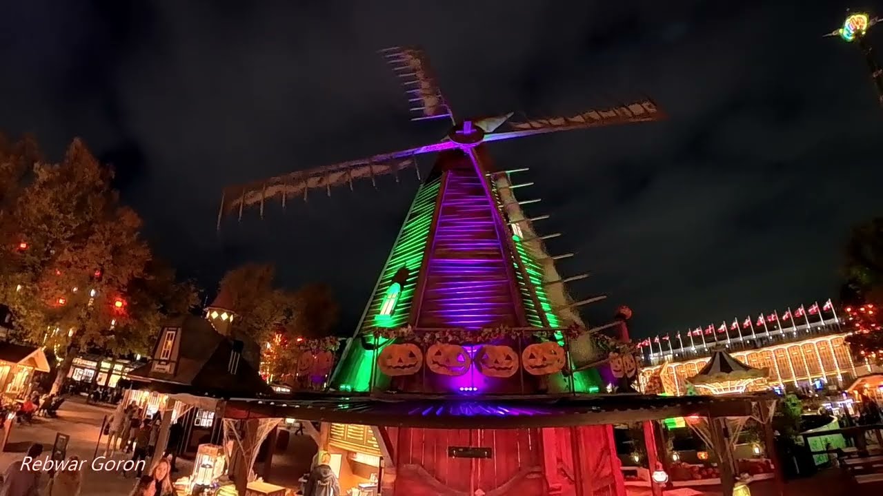 Halloween in Tivoli Gardens - Denmark 2025