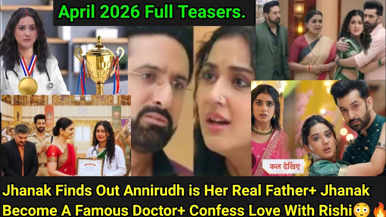 Jhanak Starlife Апрель 2026 Полные тизеры (на английском языке)