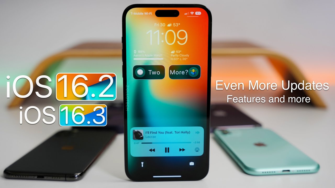iOS 16.2 and iOS 16.3 - New Features, Updates, Battery and more