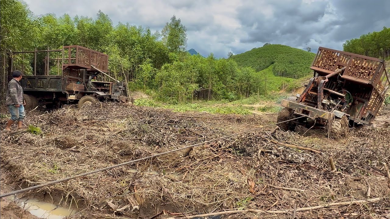 Very powerful and specializad truck for mountain roads with potholes