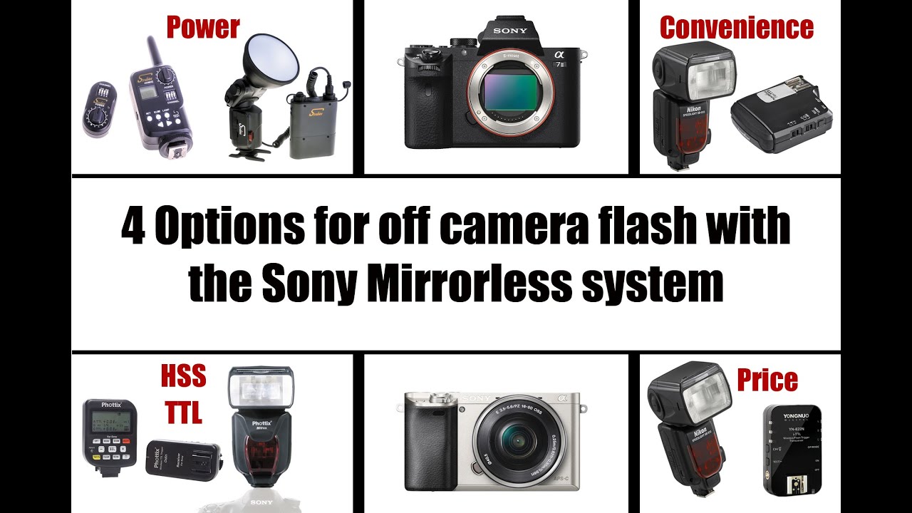 4 Options 4 Off Camera Flash Sony A6000, A7ii Phottix, Interfit, Pocket Wizard, Yongnuo Jason Lanier