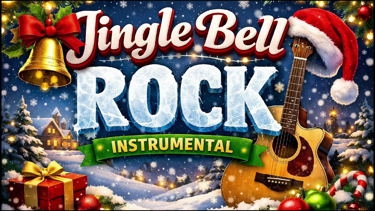 🧑‍🎄Jingle Bell Rock Instrumental, Música de Navidad SIN COPYRIGHT | Free Christmas Music