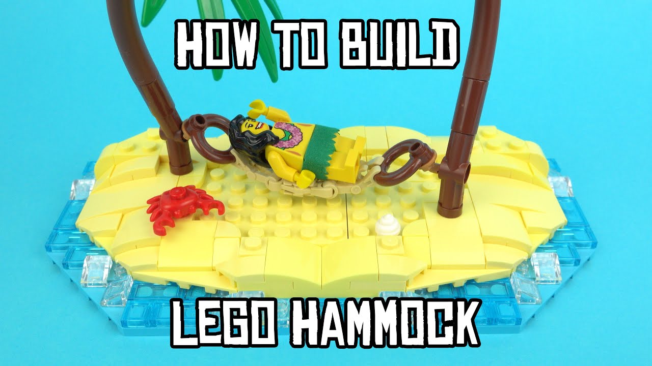 How To Build A Working LEGO Hammock