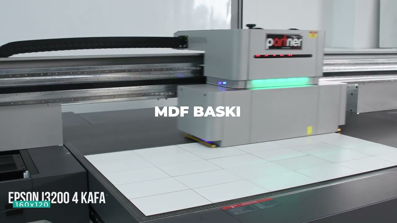 Epson i3200 4 Kafalı UV Flatbed Baskı Makinesi | 160x120 cm