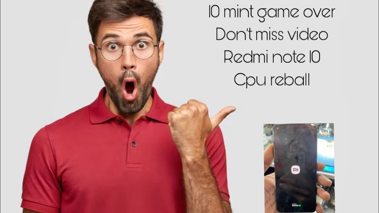 REDMI NOTE 10 CPU REBALL ONLY 10 MINT #LOGO RESTART#BOOTLOOP