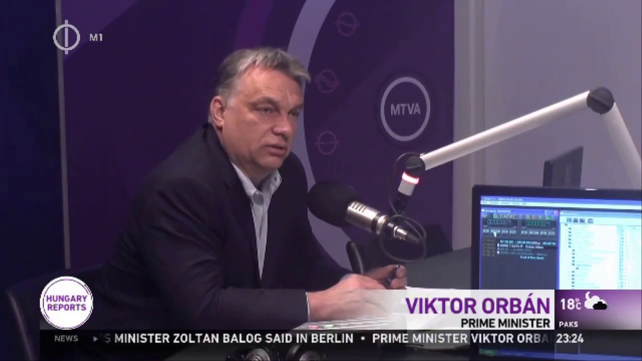 Orban: Only Mafia In Hungary Is George Soros