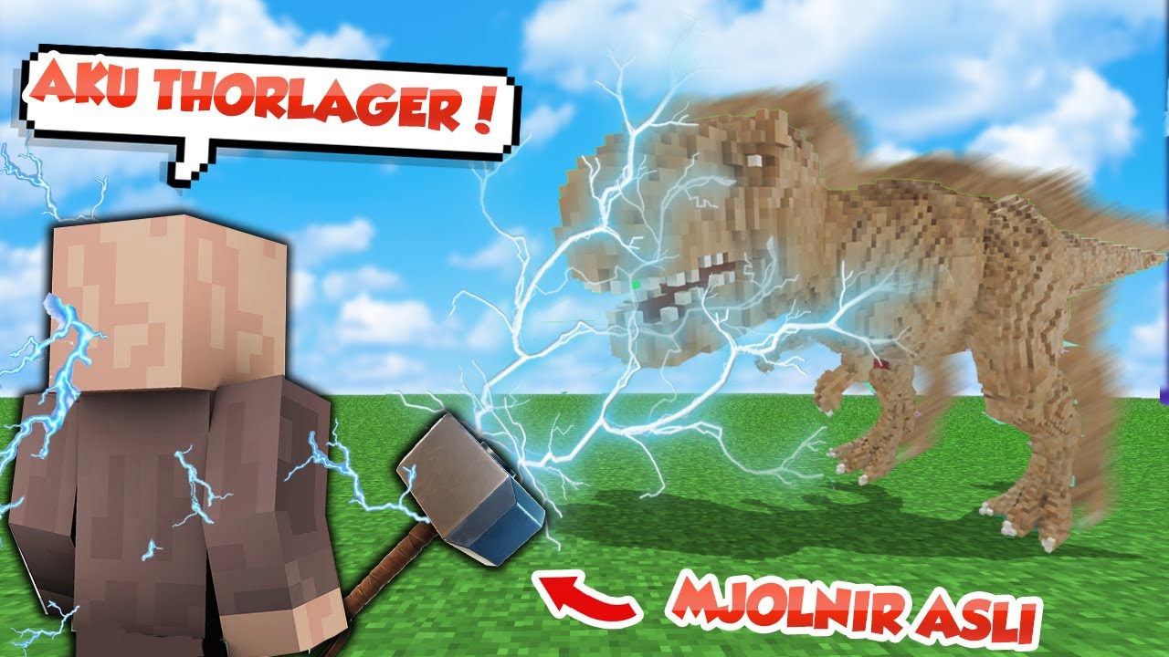 AKU NYIKSA VILLAGER MENGGUNAKAN PALU THOR LEGENDARIS !!! - TEARDOWN