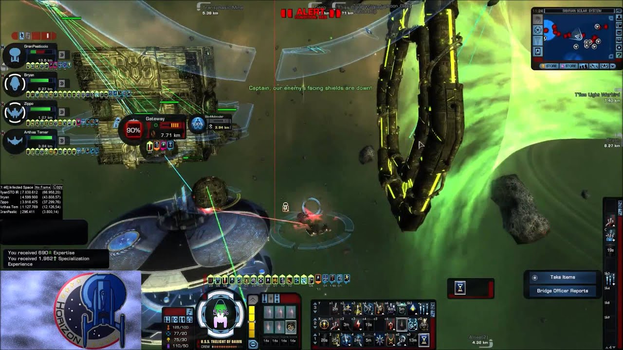 Infected Space - Advanced - T6 Intrepid and Nova Class