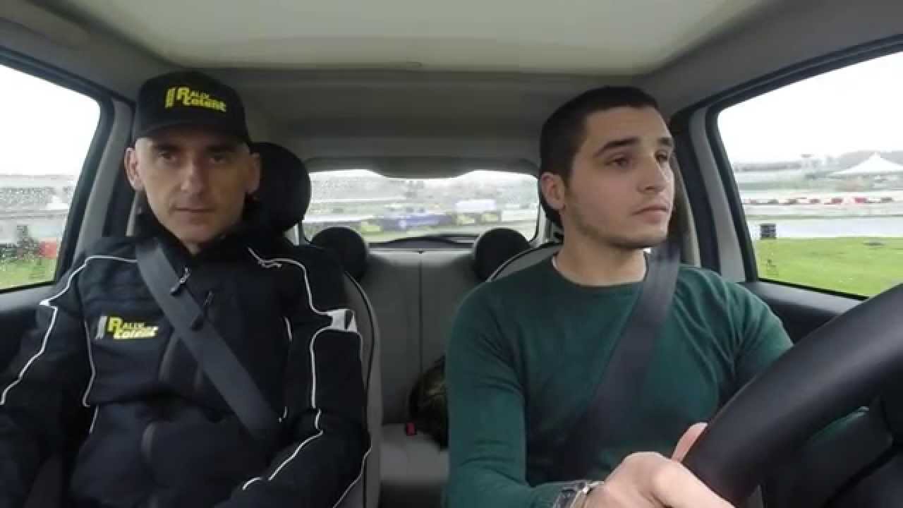 Rally Italia Talent selezione Lombardia in macchina con Renato Travaglia