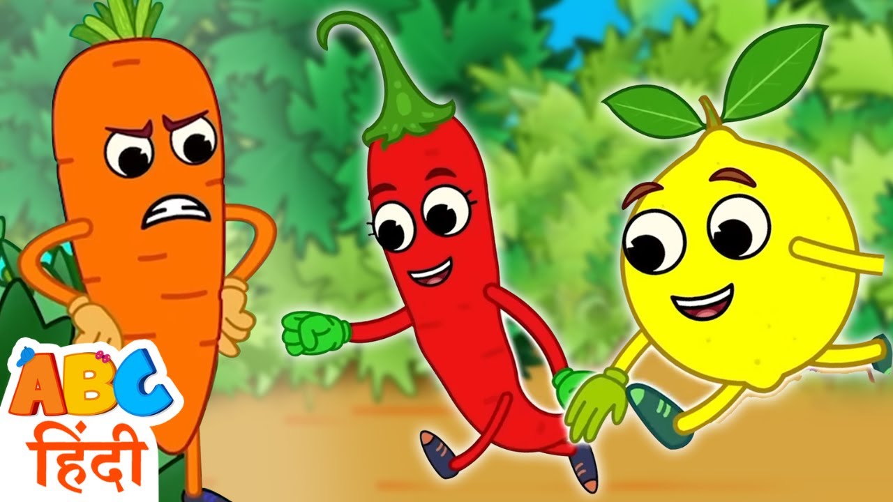 Sabziyon Ka Bazaar - Kent Ke Sath 🥦 🥕🍅 Fun Nursery Rhymes By Acche Bache Channel