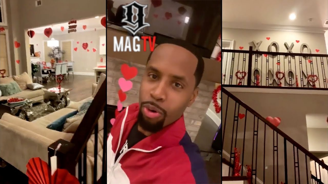 Safaree Goes All Out For Fiancee Erica Mena's Early Valentines!