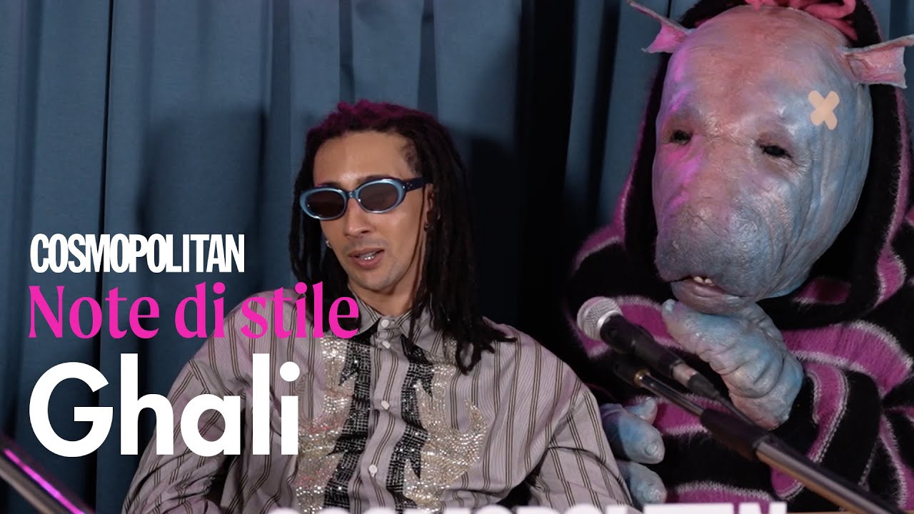 Note di stile, il videopodcast di Cosmopolitan da Sanremo 2024: Ghali