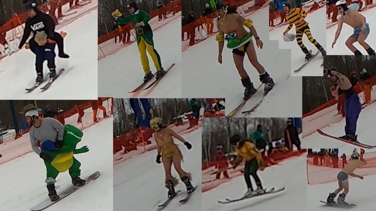 Mont Tremblant ski de printemps compétition 2024