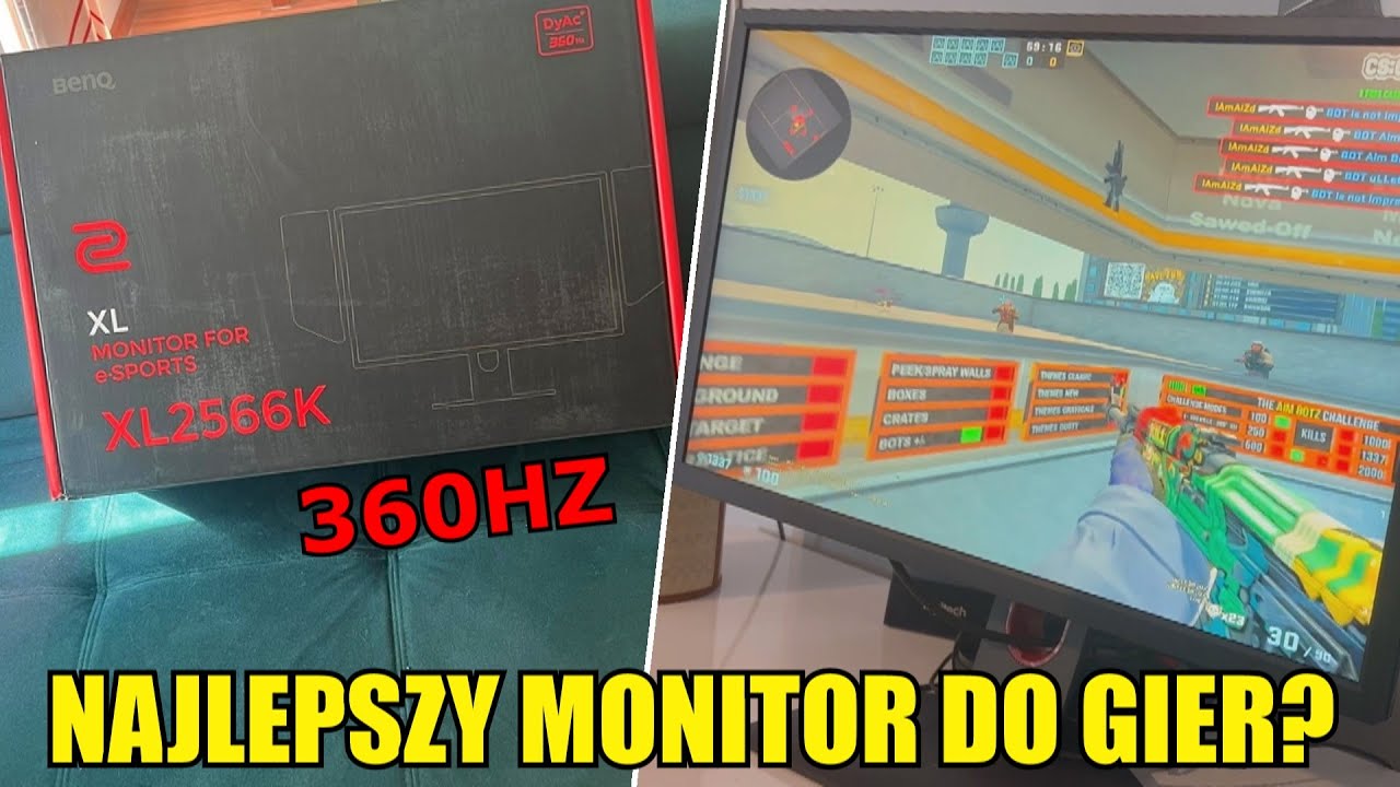 PIERWSZY W POLSCE MONITOR BenQ ZOWIE 360HZ (XL2566K)
