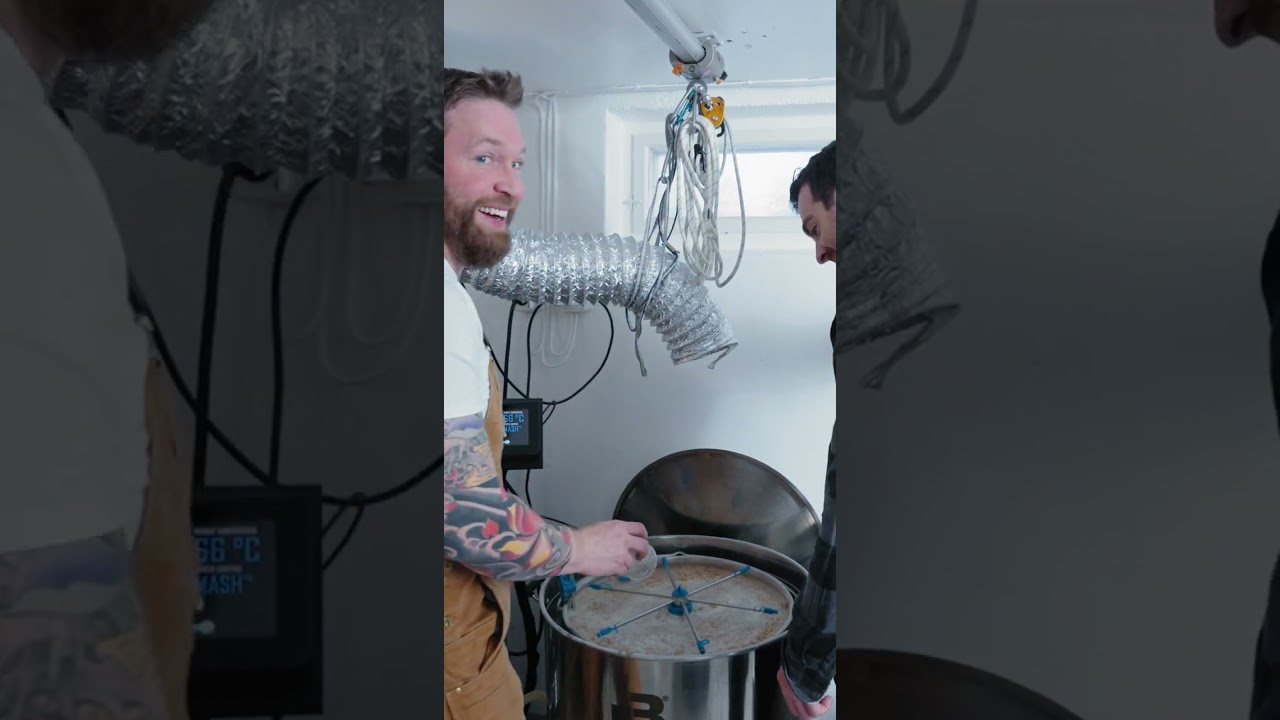 We filled a Brewtools B150 to the max! 😱 #brewtools #brewing