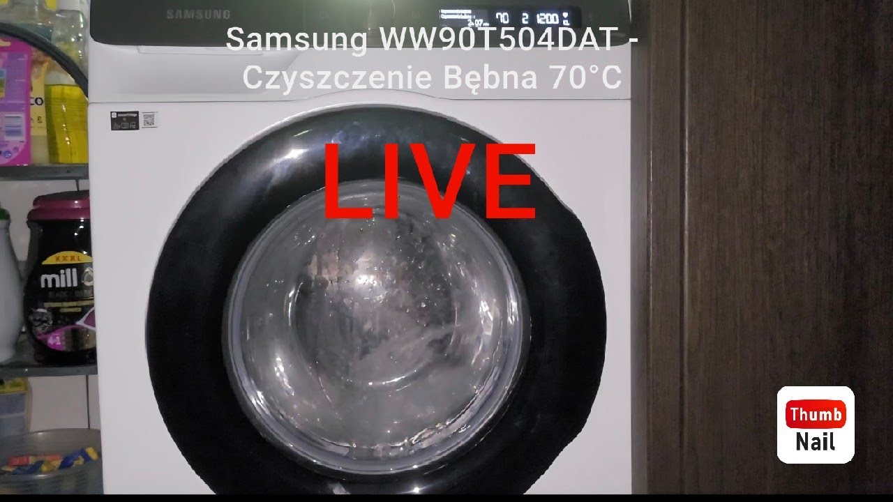 [LIVE] Czyszczenie Bębna w Samsungu