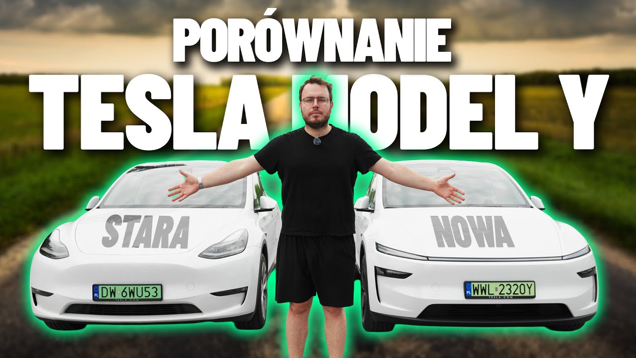 POR&Oacute;WNANIE 🚘 Nowa Tesla Model Y 2025 'Juniper' vs Model Y 2023 🔋 ZMIANY ⚡ TEST