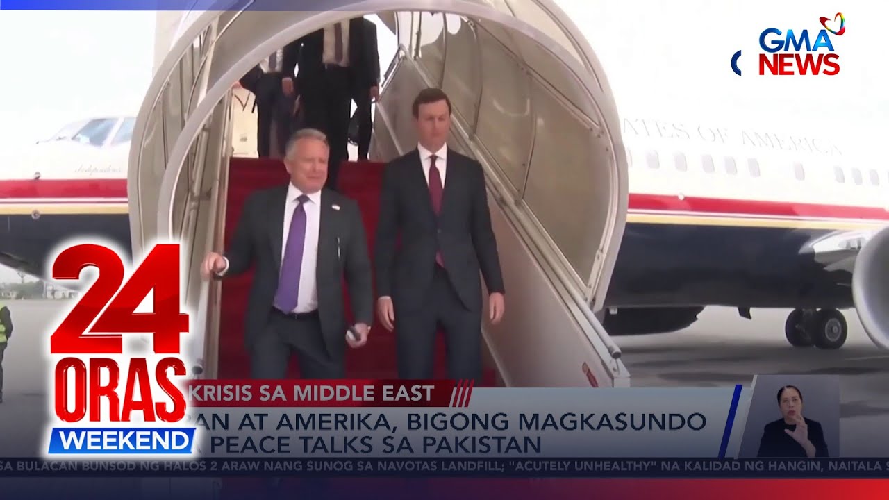 Iran at Amerika, bigong magkasundo sa peace talks sa Pakistan | 24 Oras Weekend
