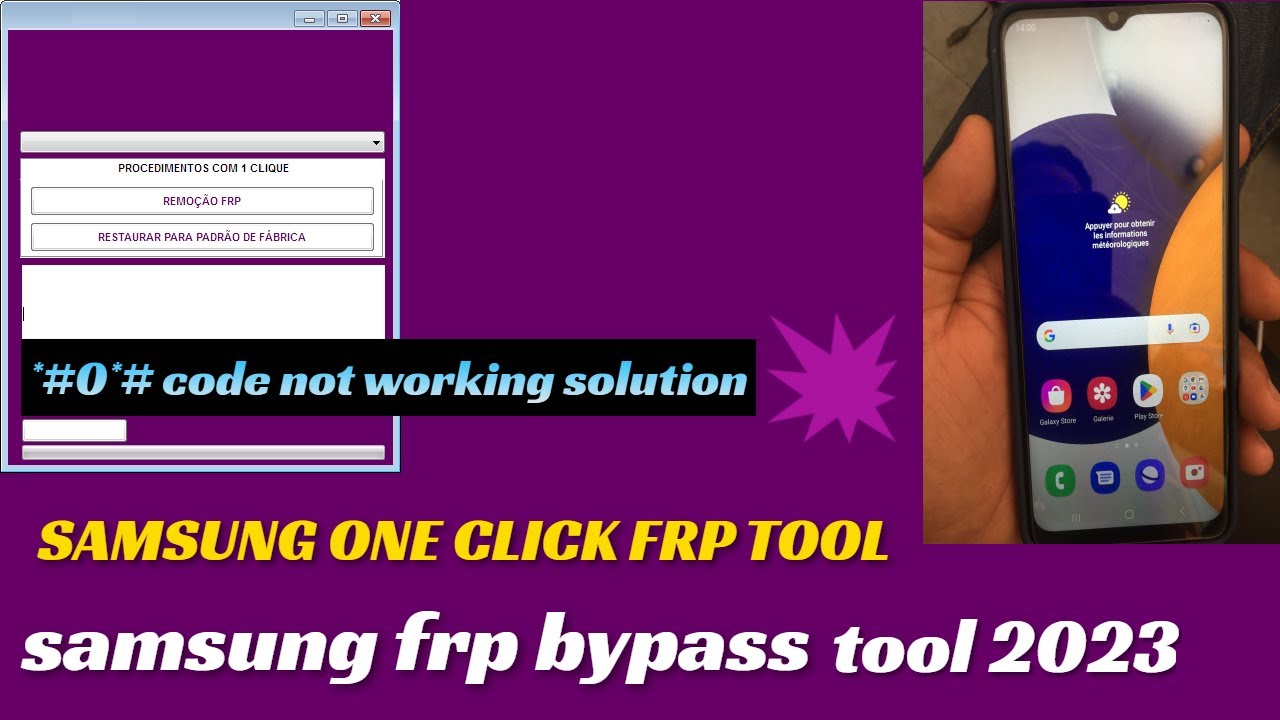 SAMSUNG ONE CLICK FRP TOOL V1.20 | SAMSUNG FRP ENABLE ADB TOOL 2023 | frp all samsung adb method