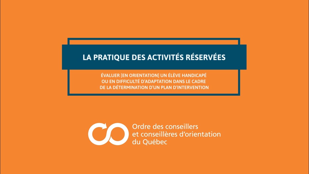 Évaluer [en orientation] un élève handicapé ou en difficulté d'adaptation